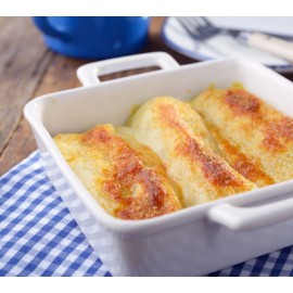 Trio de Cannelloni "Sauce Truffe, Viande Rôtie, Ricotta & Epinards"