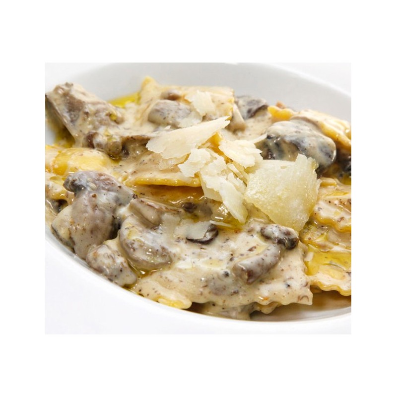 Demi-Lune 4 Fromages & Truffes "Sauce Champignons"