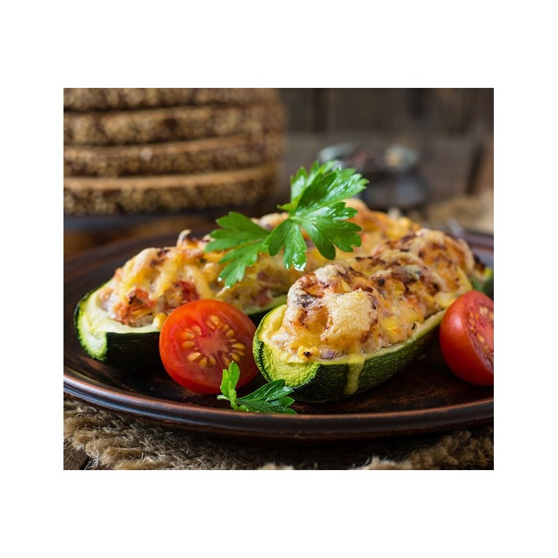 Driehoekjes met Geitenkaas Spekjessaus