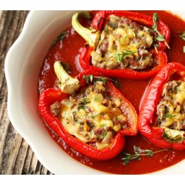 Triangle Chèvre & Ciboulette "Sauce Lardons"