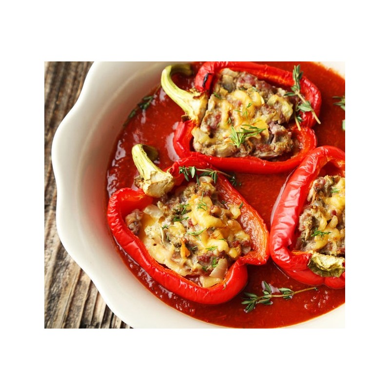 Driehoekjes met Geitenkaas Spekjessaus