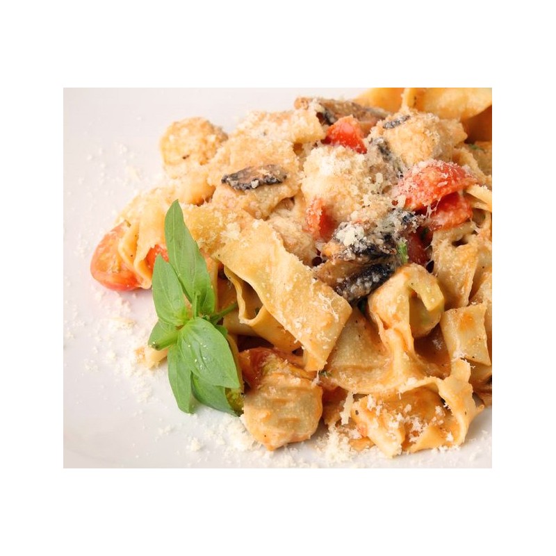 Driehoekjes met Geitenkaas Spekjessaus