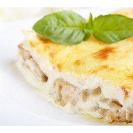 Driehoekjes Ricotta & Spinazie Roomsaus met Parmezaan